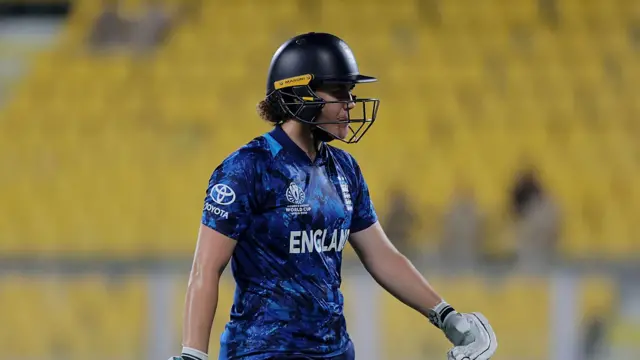 Nat Sciver-Brunt of England