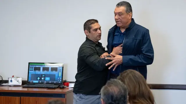 Democratic Senator Alex Padilla was forcibly removed from a California news conference with DHS Secretary Kristi Noem in June after interrupting with a question.