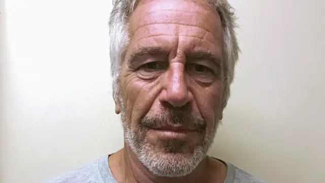 Financier Jeffrey Epstein appears in a photograph taken for the New York State Division of Criminal Justice Services" sex offender registry March 28, 2017