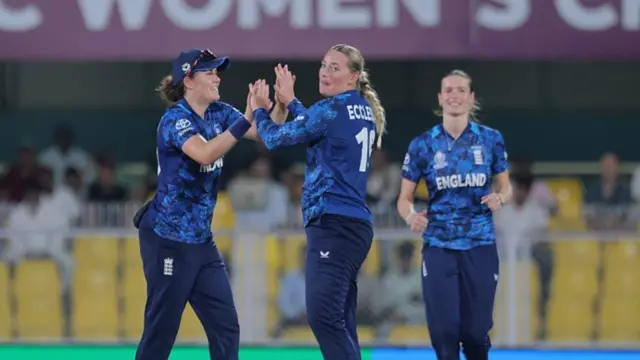 Sophie Ecclestone of England
