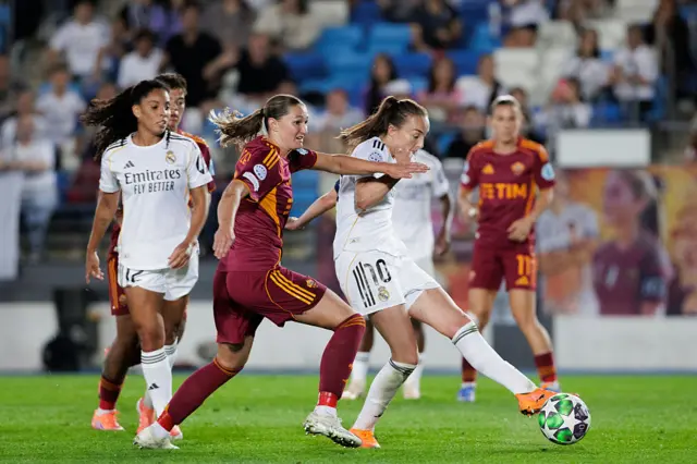Weir scores for Real Madrid