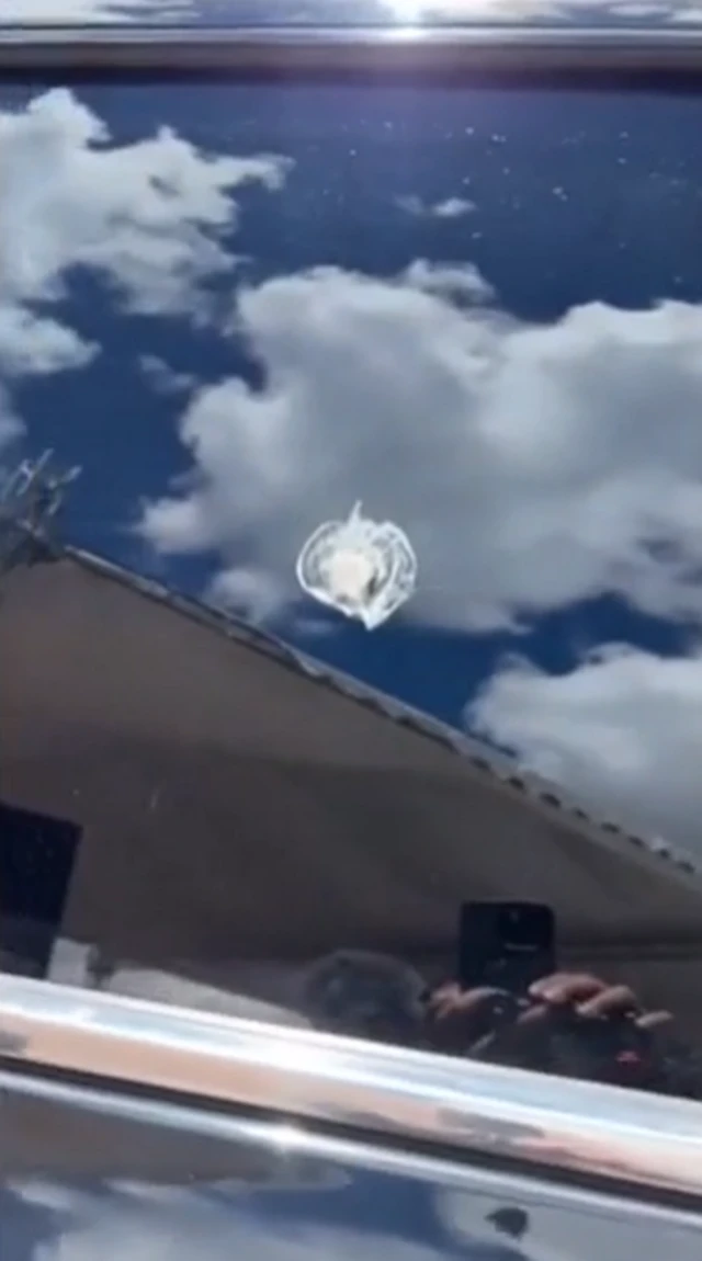 Damage to a car window