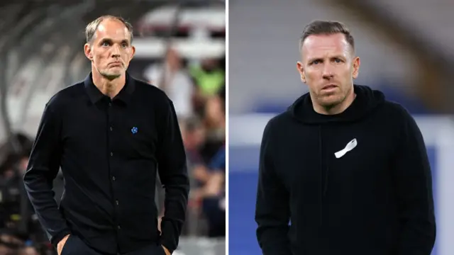 Thomas Tuchel and Craig Bellamy