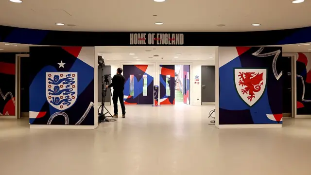 Wembley stadium tunnel