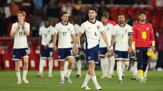 England after defeat against Senegal