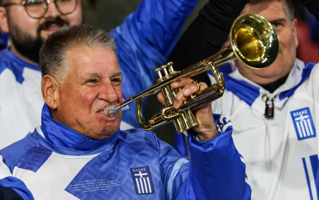 Man with his trumpet