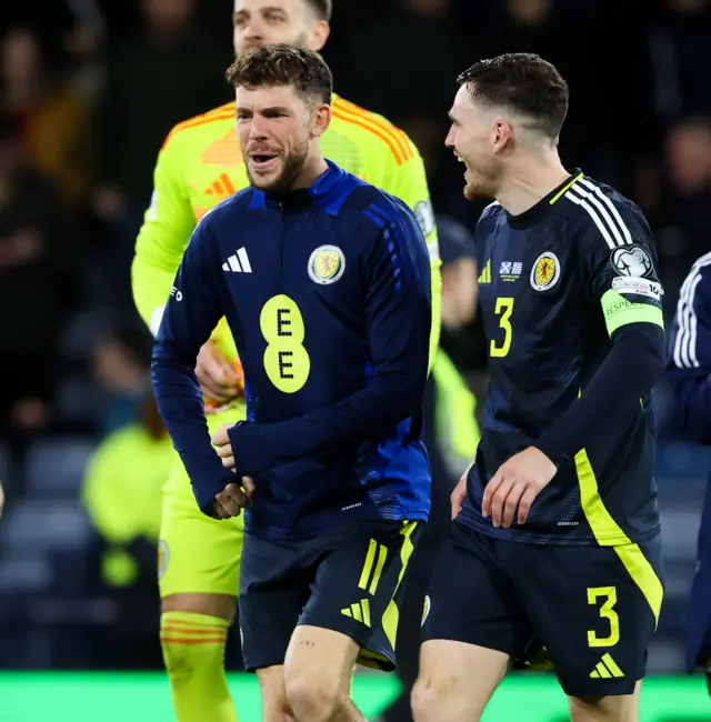 Ryan Christie and Lewis Ferguson