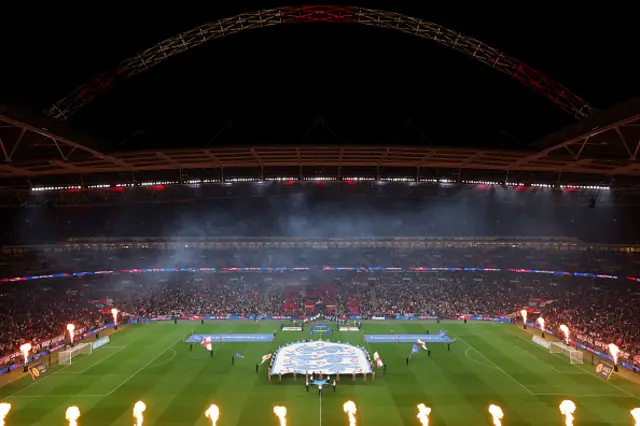 General view inside the stadium