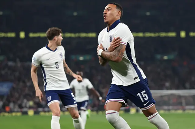 Morgan Rogers celebrates