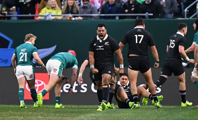 New Zealand celebrate