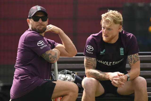 Brendon McCullum and Ben Stokes