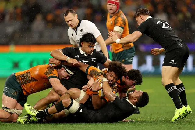 Australia rugby ruck