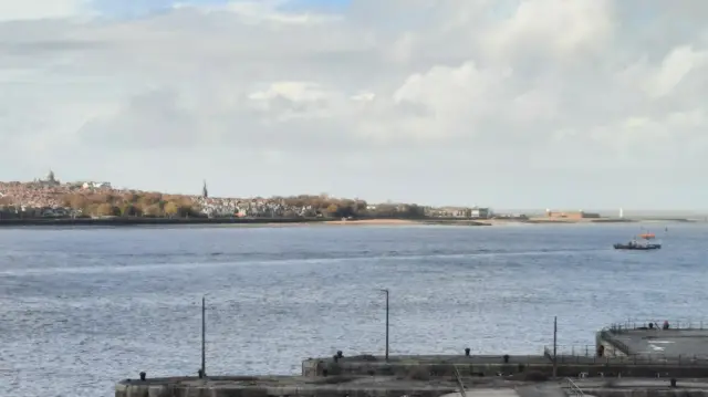 A view of the Mersey