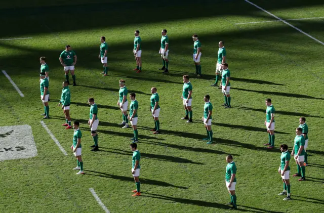 Ireland's figure of eight to face the haka in 2016