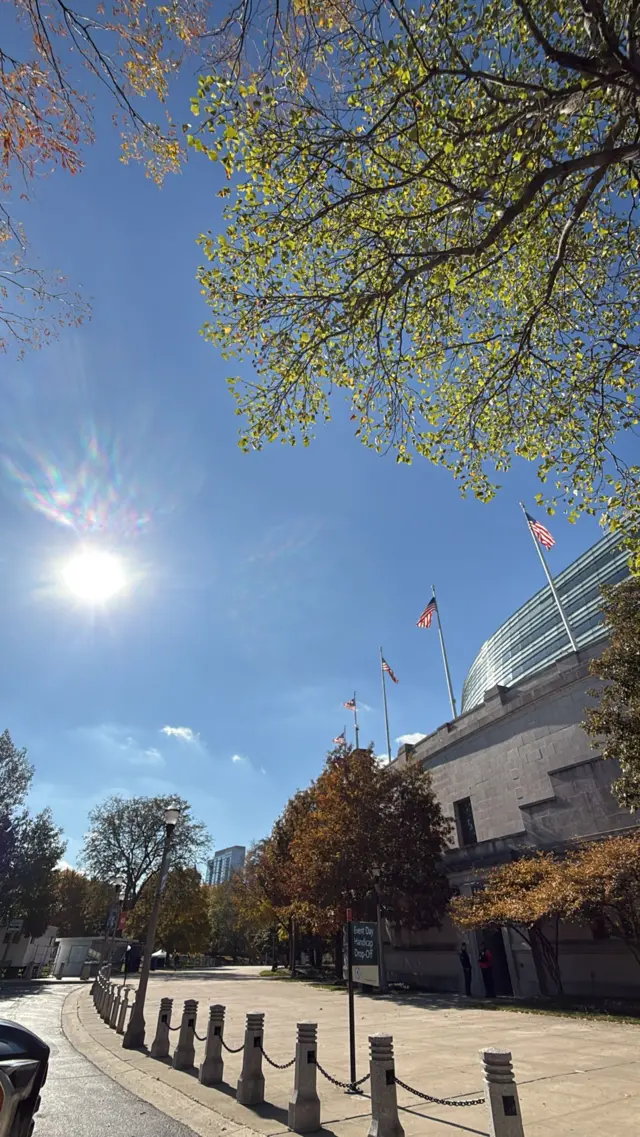 Outside Soldier Field