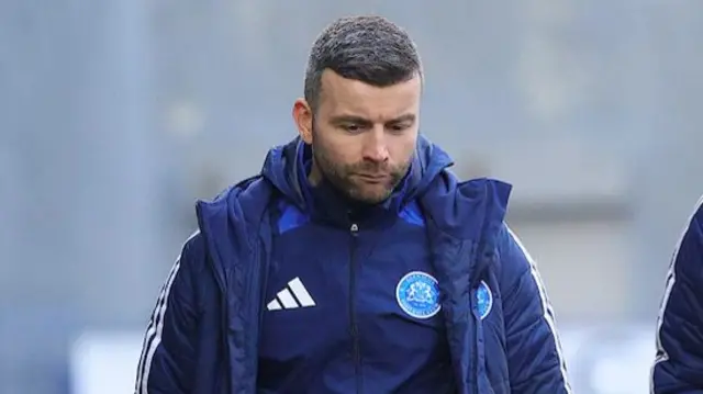 Colin Coates when he was at Glenavon