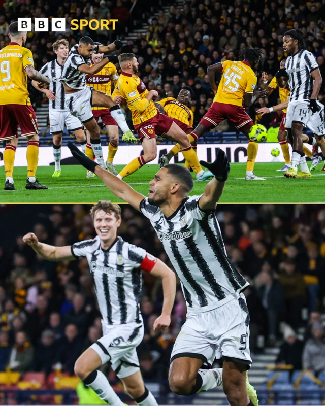 Michael Mandron scores