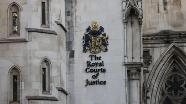 A general view of the Royal Courts of Justice