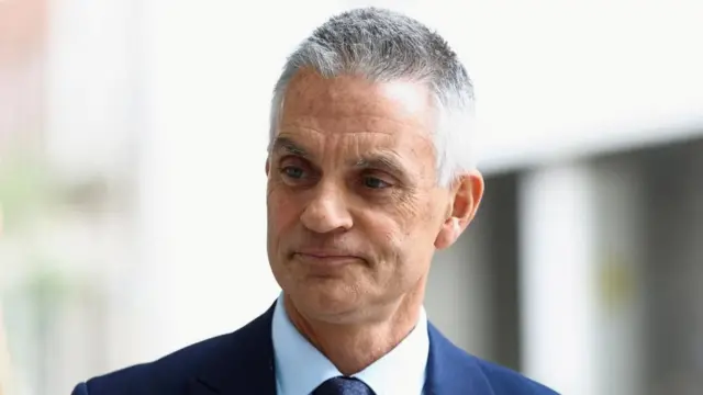 BBC Director-General Tim Davie, who announced his resignation on Sunday 9 November