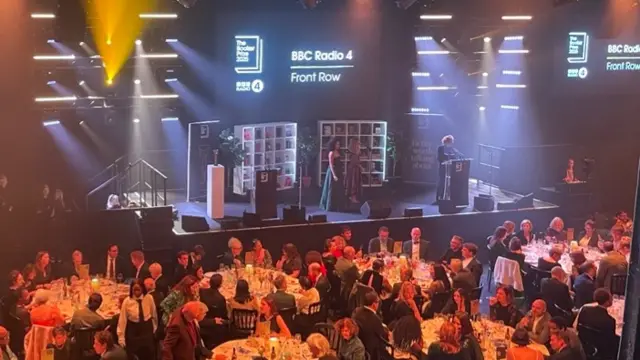 SJP and Kiley Reid on the stage