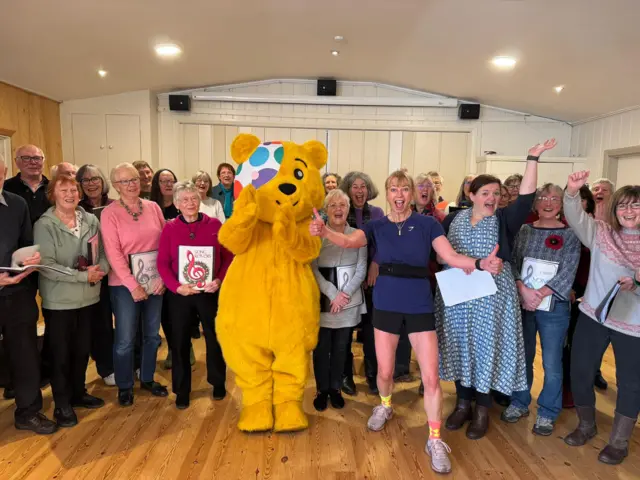 The Song Reivers Choir at Tarset Village Hall