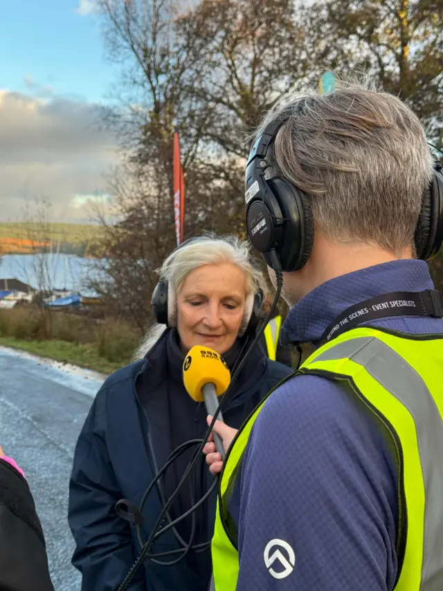 Andrea from Morpeth Riding for the Disabled Association speaks to Radio 2