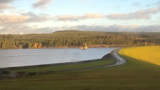 Picture of Kielder Water and following the River North Tyne