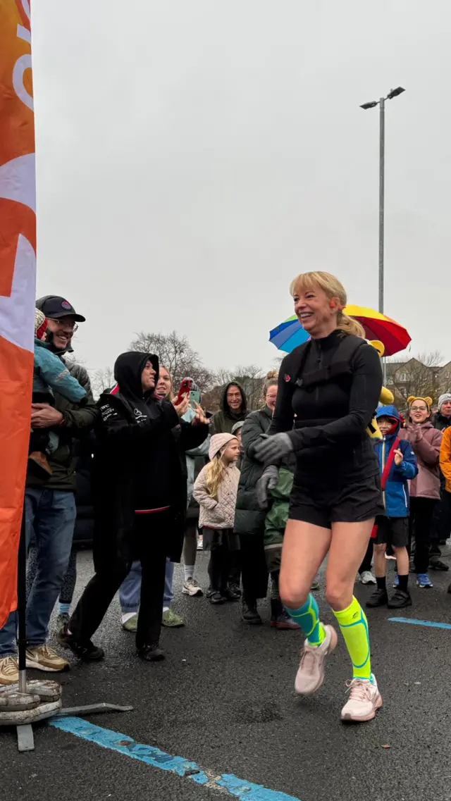 Sara begins day two in Hexham