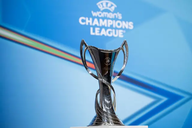 Women's Champions League trophy
