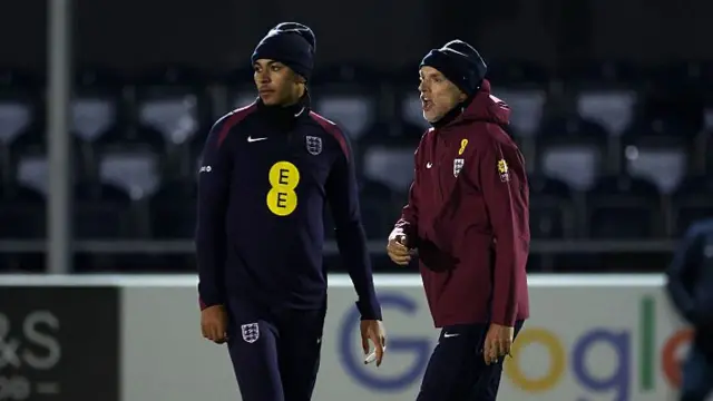 Thomas Tuchel training