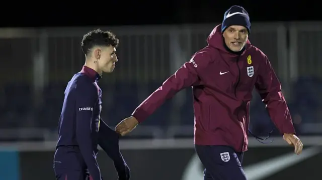 Phil Foden and Thomas Tuchel