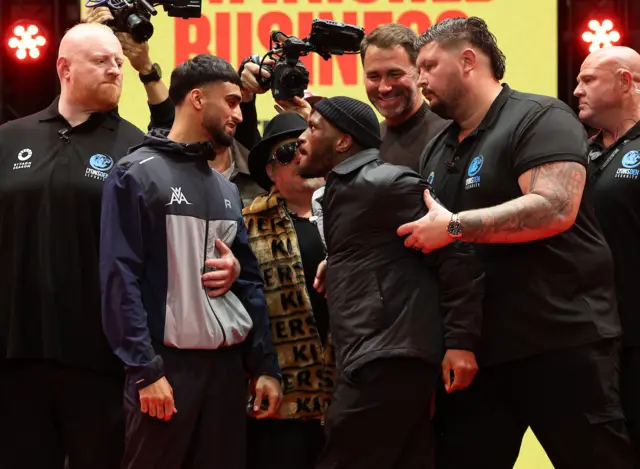 Adazm Azim and Kurt Scoby face off