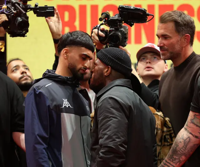 Adazm Azim and Kurt Scoby face off