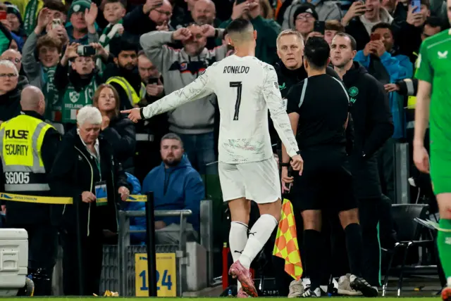 Ronaldo and Heimir Hallgrimsson