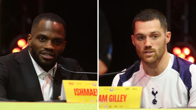 Split image of Ishmael Davis and Sam Gilley