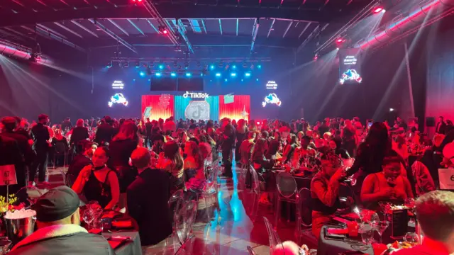 A view of a packed auditorium