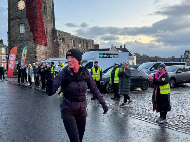 Sara walks out of Richmond