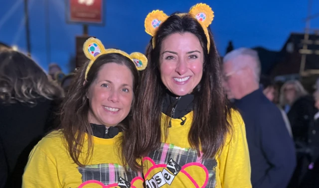 Lindsey Burrow and Amy Garcia