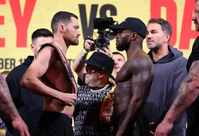 Sam Gilley faces off with Ishmael Davis