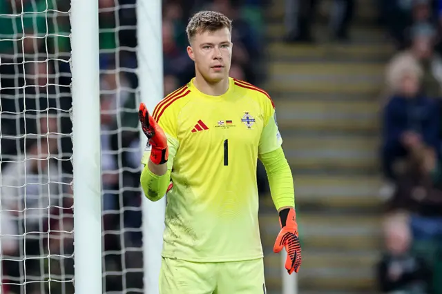 Bailey Peacock-Farrell has won 52 caps for Northern Ireland
