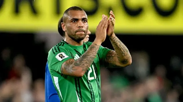 Long-serving Northern Ireland striker Josh Magennis