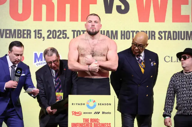 Tommy Welch weighs in