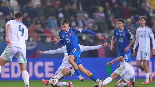 Tomas Rigo in possession