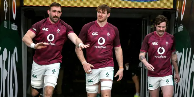 Jack Conan, Ryan Baird and Mack Hansen