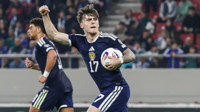 Ben Gannon-Doak celebrates