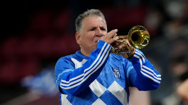 Greece fan