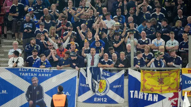 Scotland fans