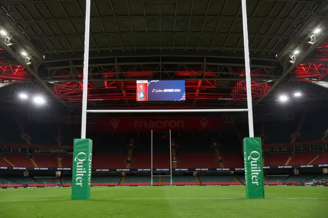 Principality Stadium ahead of Wales v Japan