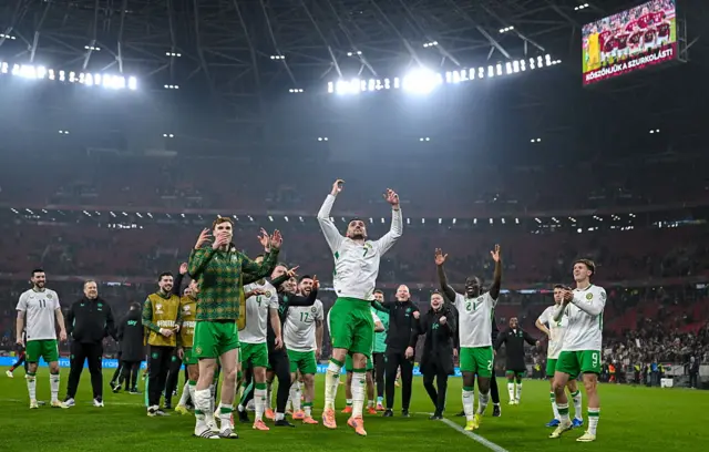 Troy Parrott celebrates