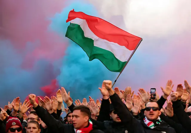 Hungary fans